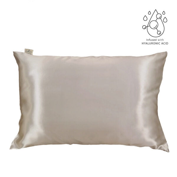 Silk Pillowcase +Hyaluronic Acid - Sand 50x70cm