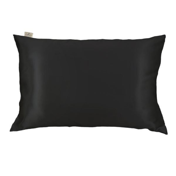 Lux Silk Pillowcase - Black - 50x70cm