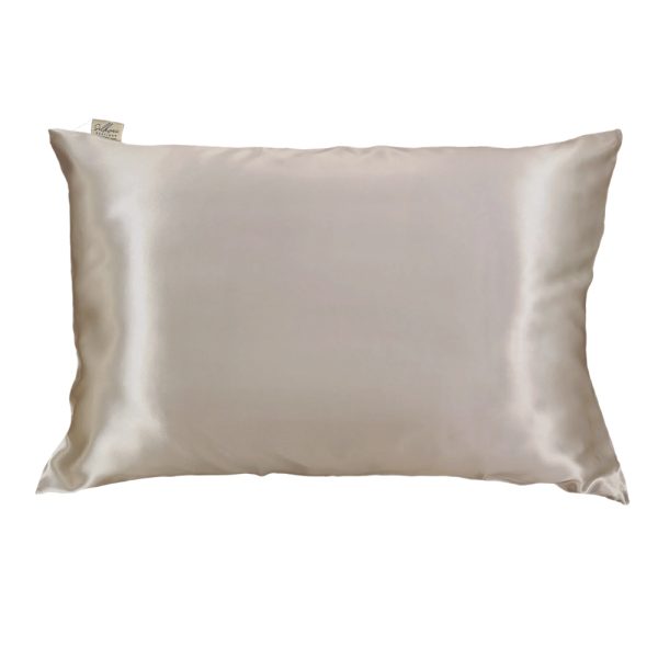 Lux Silk Pillowcase - Sand - 50x60cm