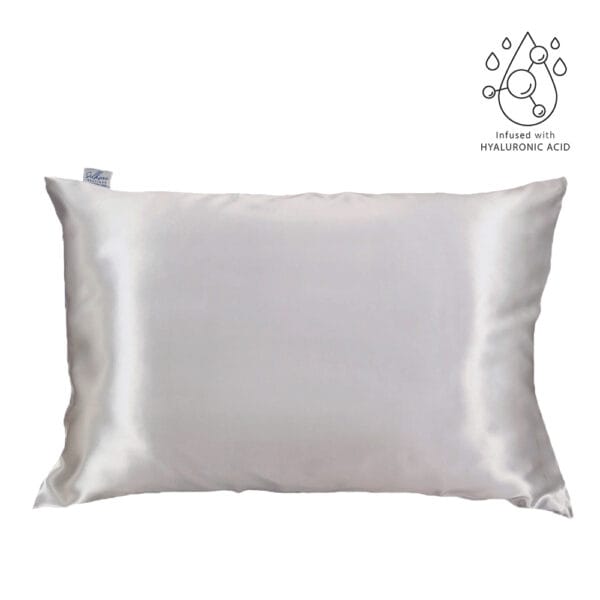 Silk Pillowcase +Hyaluronic Acid - Silver 50x60cm